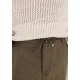 SlimFit Haki %100 Ham Keten Jogger Pantolon