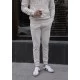 SlimFit Bej Eşofman Altı