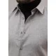 SlimFit Antrasit %100 Pamuk Gömlek