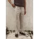 SlimFit Düz Bej Jogger Pantolon