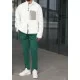 OverSize Beyaz Peluş Ceket